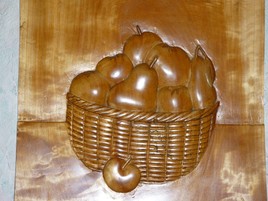 panier de fruit sur table