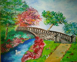 Pr&egrave;s d'une riviere