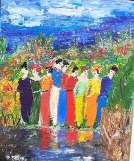 9 soeurs au bord de l eau