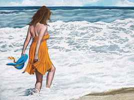 Les pieds dans l'eau