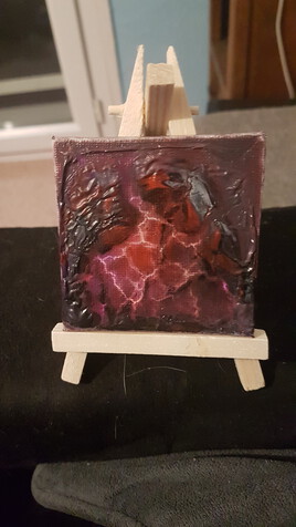 Peinture sur toile artistique