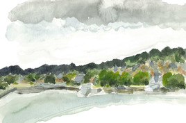 Côte près de Honfleur