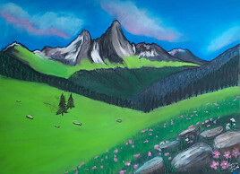 "Mountain landscape"