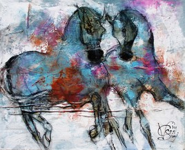 "Blue horses"