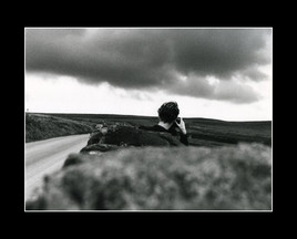 Le photographe photographi&eacute; - Haworth - West Yorkshire - Angleterre