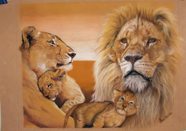 famille lions