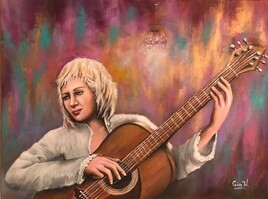 La guitariste