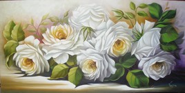 Rosas brancas