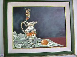 nautre morte &agrave; l'oeuf