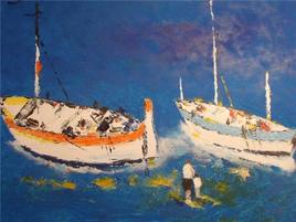 Maree Basse 15 F 65 x 54 cm