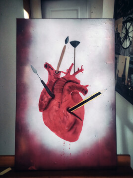 Peindre avec son coeur