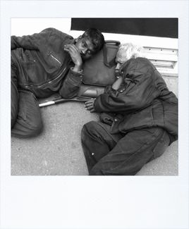 T&ecirc;tes blanche et noire