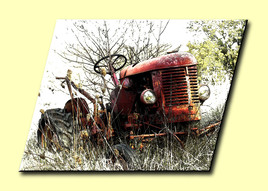 Impression Numérique  "Tracteur"