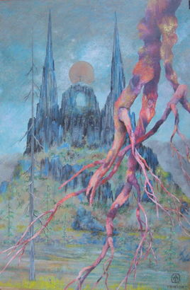 La cathédrale de la Terre,Une œuvre d'Alberto Thirion