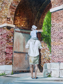 Un p&egrave;re, un fils, une ville