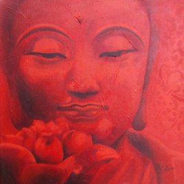 Bouddha rouge