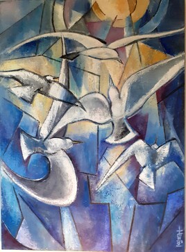 Ballet d'oiseaux de mer