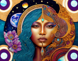 Zodiac ;sun and moon