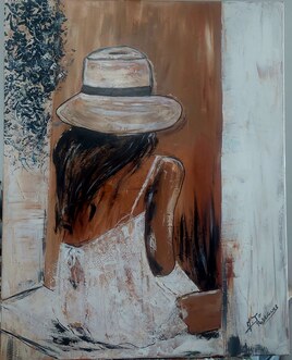 Jeune fille au chapeau