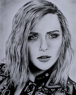 Elizabeth Olsen " Wanda Maximoff " dans l'univers Marvel.