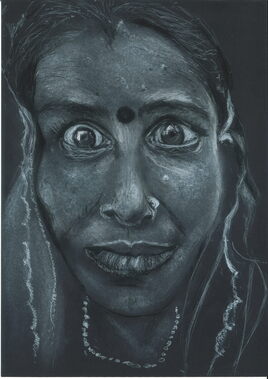 Femme lutant contre la violence du patriarcat  des hommes