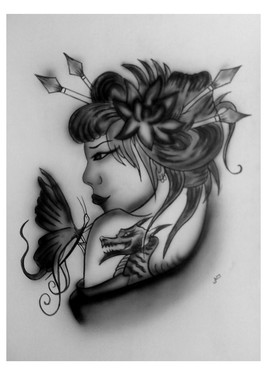 girl tattoo 2