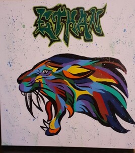 Tigre à dent de sabre