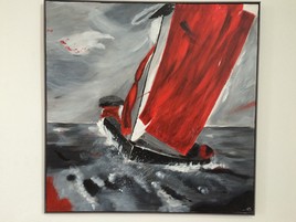 La grande voile rouge