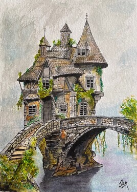 Refuge sur la rivi&egrave;re oubli&eacute;e