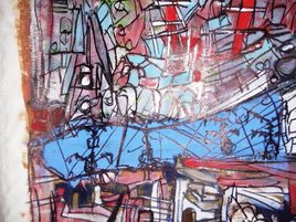 Le contorsionniste (d&eacute;tail)