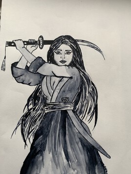Femme samouraï