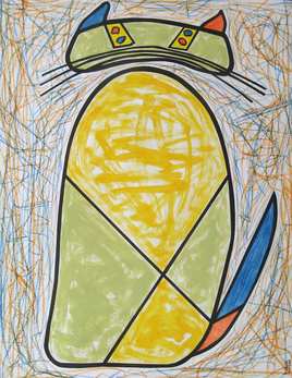 Dominique Cauv&eacute;/Chat 2207.