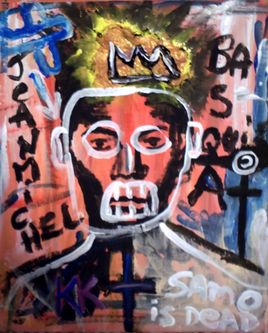 "Tribute to Jean-Michel Basquiat"