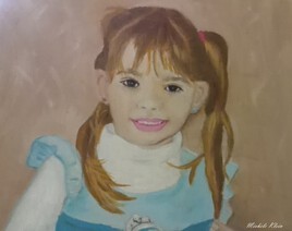 Portrait d'une petite fille!