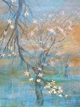 Fleur de p&ecirc;che