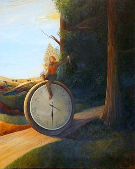 La course folle d'une femme