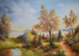 Au dessus des nuages.