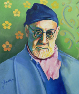 Matisse au bonnet bleu - Matisse in the blue hat