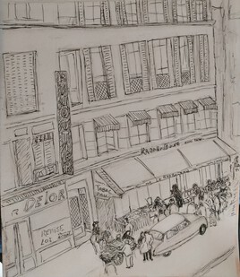 Rue de Paris années 60