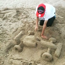 Sculpture de sable