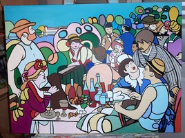 Le diner champ&ecirc;tre