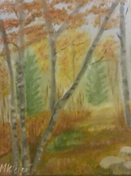 Le sentier en forêt...!