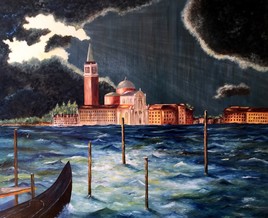 Venise sous l'orage