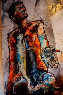 " En réponse à Ceux qui " 210 cm / 150