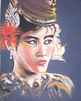 Danseuse indonesienne