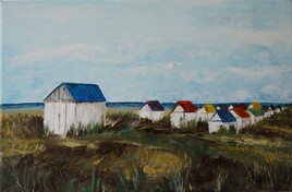 Cabanes sur le c&ocirc;te