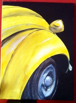 deuche jaune