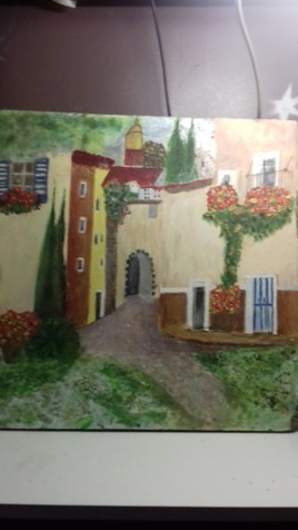 Ballade dans village