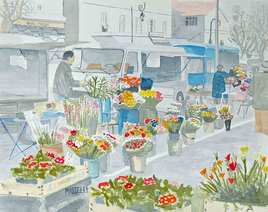 Le march&eacute; d'Ajaccio