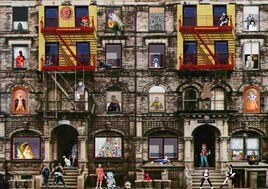 scene de vie de quartier